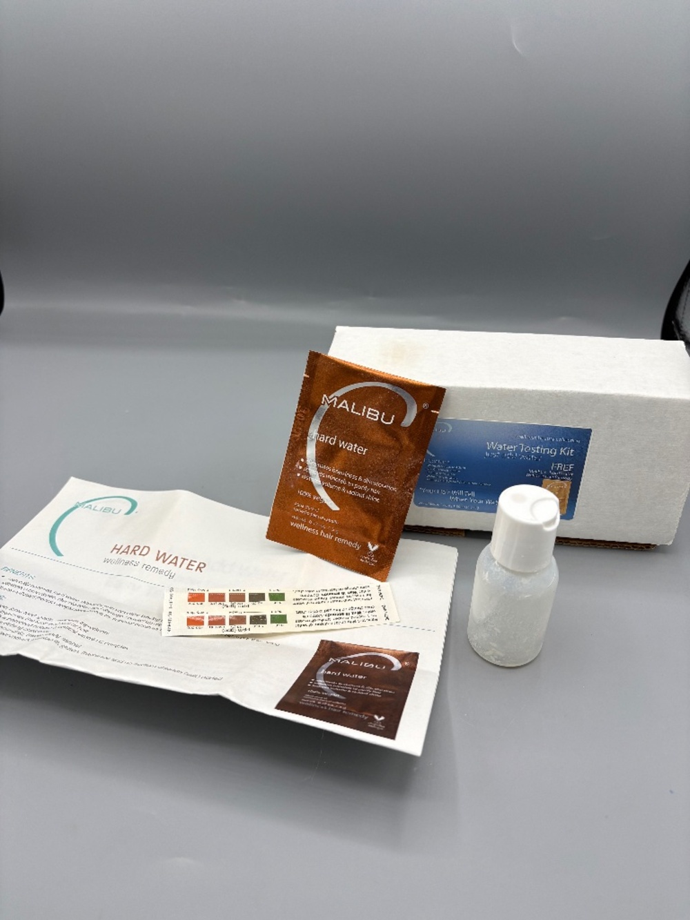 Malibu C Hard Water Test Kit & Treatment Packet
